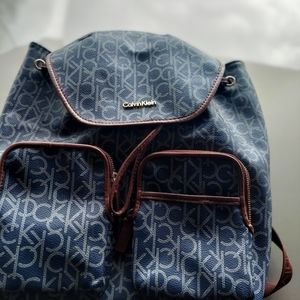 Calvin Klein backpack purse